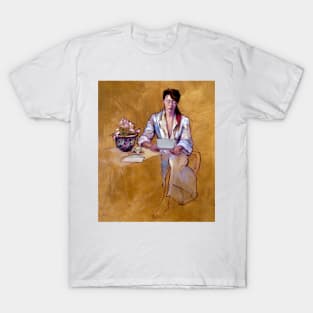 The Letter : oil painting on stretched canvas T-Shirt